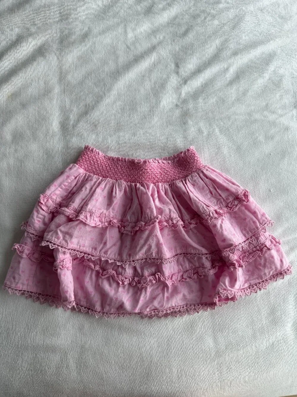 LoveShackFancy x American Girl Doll Girls Rosy Ruffle Billy Skirt